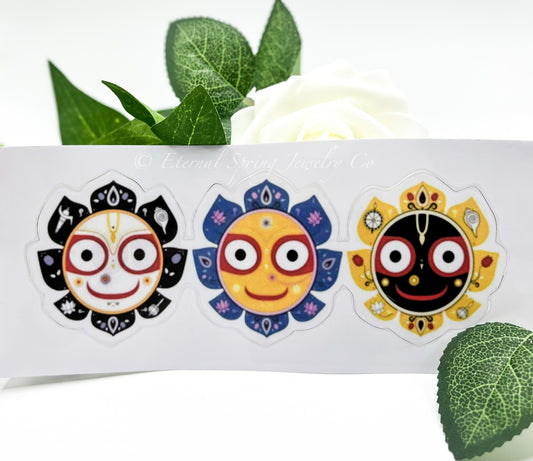 Baladev Subhadra Jagannath Vinyl Sticker